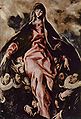 El Greco: Die Madonna der Barmherzigkeit, um 1604: Eine Schutzmantelmadonna