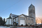 Reformierte Kirche Oberstrass mit Pfarrhaus