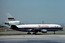 Eine McDonnell Douglas DC-10 der Laker Airways