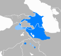 Azerbaijani Language distribution