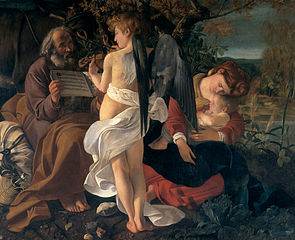 Caravaggio: Ruhe auf der Flucht nach Ägypten, 1594/96
