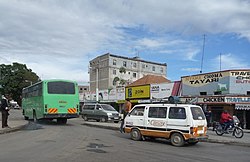 Straßenszene in Naivasha, 2009