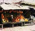 Melon vendor in Samarkand)