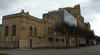 Old Lone Star Brewery taken from west side of building