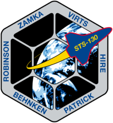 Emblem der Mission STS-130