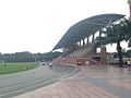 The grandstand and home to Assumption United