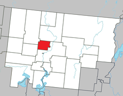 Location within Abitibi RCM