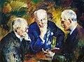 Christian Sinding, Gunnar Heiberg und Knut Hamsun (1926)