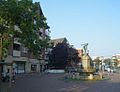 Freiherr-vom Stein-Platz mit Eisengießer-Brunnen