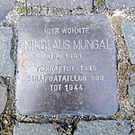 Stolperstein für Nikolaus Mungai, Bottrop