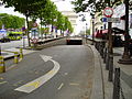 Entrance to the Tunnel de l'Étoile (380 m) in Paris in 2012, now used as a cycling tunnel