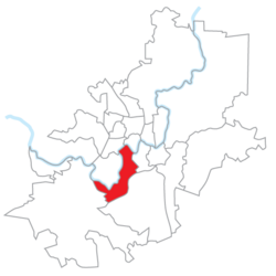 Location in Vilnius