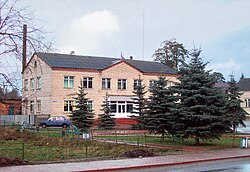 Administration building in Przhevalskoye