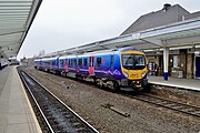 Class 185 Desiro at platform 2, April 2013.