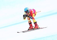 Mirko Lazareski beim Super-G-Wettbewerb