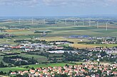 Wind turbines in Lower Normandy