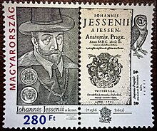 Hungary stamp #5874 commemorating Jan Jessenius