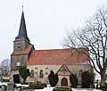 KW 16: Die spätgotische Kirche Krien ist ein Kirchengebäude in der Gemeinde Krien im Landkreis Vorpommern-Greifswald. Der verputzte Backstein-Saalbau wurde im 14. Jahrhundert errichtet. Sie gehört zur Kirchengemeinde Krien-Iven im Kirchenkreis Greifswald der Pommerschen Evangelischen Kirche.