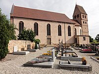 St. Jaques in Kuttolsheim von Süden