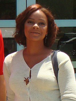 Lark Voorhies in 2008