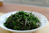 Minari-muchim (seasoned water dropwort salad)