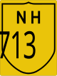 National Highway 713 shield}}