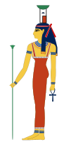 Darstellung der Nephthys