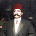 Talat Paşa (sonradan renklendirilmiş)