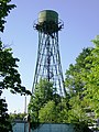 Der Schuchow-Wasserturm in Lobnja-Lugowaja