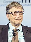 Bill Gates, întreprinzător american (Microsoft)