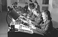 Nachrichtenhelferinnen einer Vermittlungsstation, Frankreich 1944