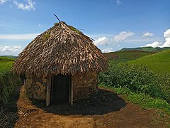 Hütte eines Kuhhirten