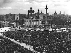 34. Eucharisztikus világkongresszus 1938, Budapest, Hősök tere