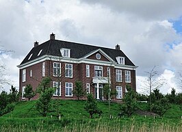 Een van de villa's op het landgoed