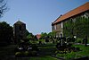 Evangelische Kirche in Westochtersum mit Glockenturm