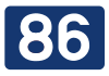 Republic Road I-86 shield