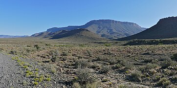 Große Karoo: Nuweveld Mountains, ein Abschnitt der Großen Randstufe (Western Cape)