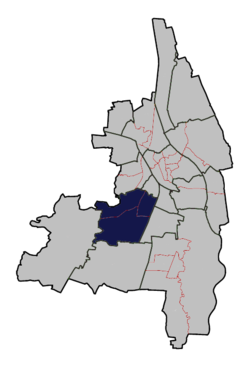 Lage des Planungsraums Göggingen in Augsburg