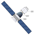 Drawing of Shenzhou spacecraft