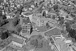 Tønsberg sykehus fotografert av Widerøe 1953 Foto: Vestfoldmuseene