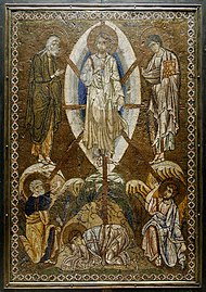 Icon of the Transfiguration of Christ, Byzantine artwork, c. 1200,