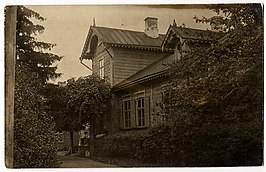 Het landhuis van Vahi, datum foto onbekend