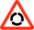 Roundabout ahead