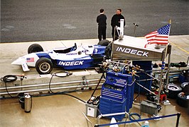 Bryan Hertas Forsythe wagen in 2001.