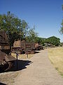 Cannon walk at Fort Sill