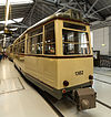 Beiwagen 1362 im Straßenbahnmuseum Dresden, April 2016