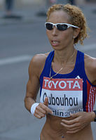 Yamna Belkacem, spätere Yamna Oubouhou, belegte Rang acht