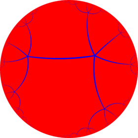 Order-5 apeirogonal tiling