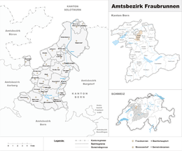 Fraubrunnen – Mappa