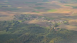 An aerial view of La-Rue-Saint-Pierre